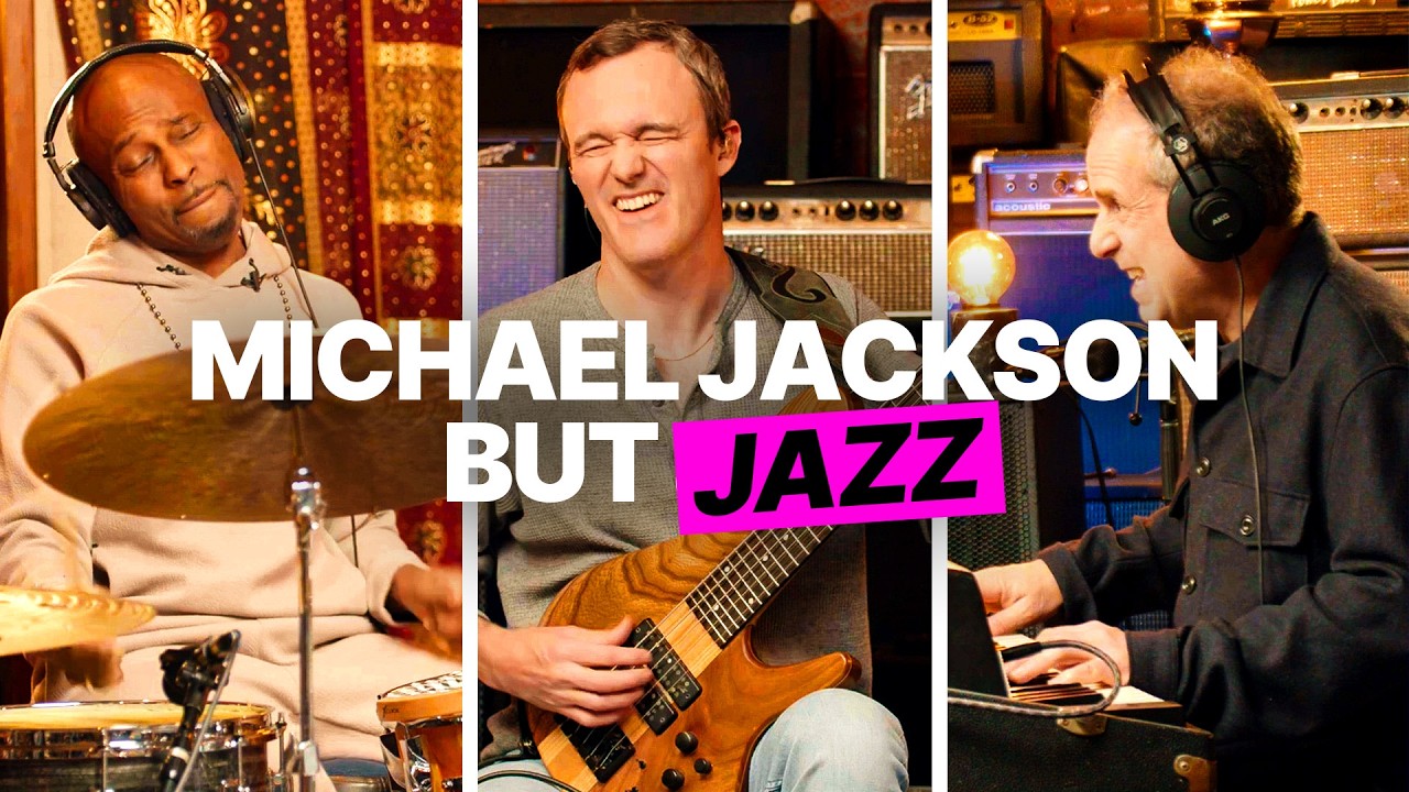 Jazz Trio Covers Michael Jackson On The Spot (ft. Janek Gwizdala, Larry Goldings, Clarence Penn)