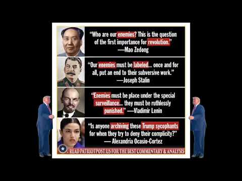 "ENEMIES" - AOC - Democrats - Mao Zedong  - Joseph Stalin - Vladimir Lenin - Count Every Legal Vote
