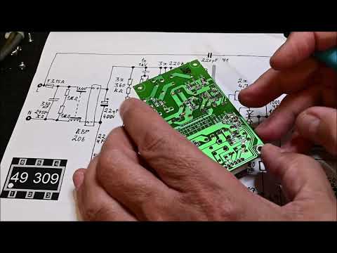 Reparatur von Schaltnetzteilen an Audio und Video Geräten Teil 2