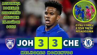 O PAU COMEU E A TRETA ROLOU SOLTA EM JOGAÇO INCRÍVEL DE 6 GOLS | Johor x Chelsea | Melhores Momentos