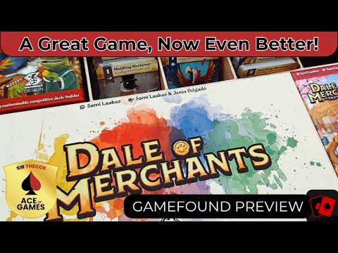 Dale of Merchants: 10-year Anniversary Edition | Gamefound Preview - Revised Decks & New Content
