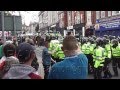 EDL Rotherham Police Panic Regroup 13 09 2014 ...