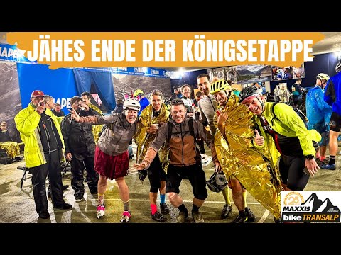 RENNABBRUCH WEGEN "GEFAHR IM VERZUG" / KÖNIGSETAPPE BORMIO - MALE / BIKE TRANSALP 2023