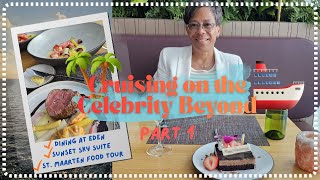 Inside The Retreat on Celebrity Beyond 🌊 | Eden Restaurant & St. Maarten Culinary Bus Tour