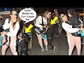 Isha Koppikar Daughter Rianna Gets Scared And Hides Her Face On Seeing Media At Airport