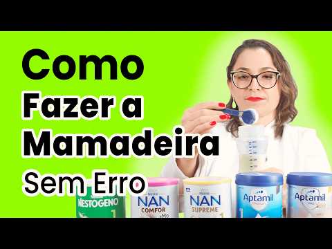 COMO PREPARAR MAMADEIRA (Avent, MAM, Nuk) p\ Bebê e Recém-Nascido c\ Leite NAN, Aptamil, Nestogeno