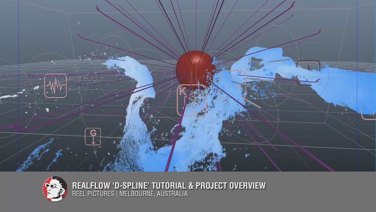 RealFlow Dspline tutorial & project overview