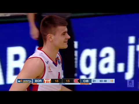 AdmiralBet ABA League 2022/23, Round 18 match: Borac Mozzart - Cibona (7.2.2023)