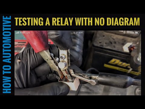 "how To Test A Relay Without Pin Numbers Or A Diagram"