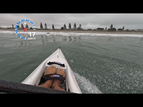 It was all good until the breaking waves caught me 😂