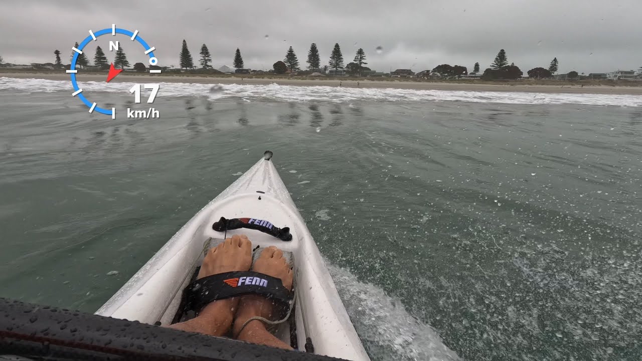 It was all good until the breaking waves caught me 😂