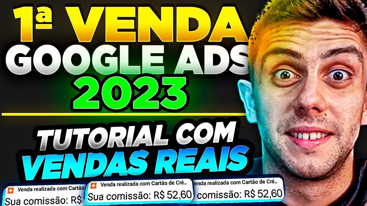 PRIMEIRA VENDA COMO AFILIADO GOOGLE ADS ATUALIZADO 2023 (Com Vendas Reais)