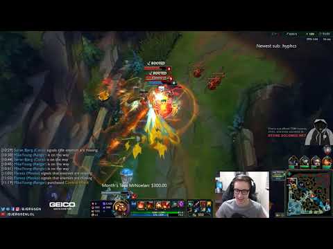 [TSM Bjergsen] -  Corki vs Talon mid Pre Season 8 Full HD
