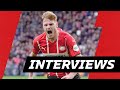TEZE en VERTESSEN blij met eigen spel en zege op FC Twente ? | INTERVIEWS #PSVTWE