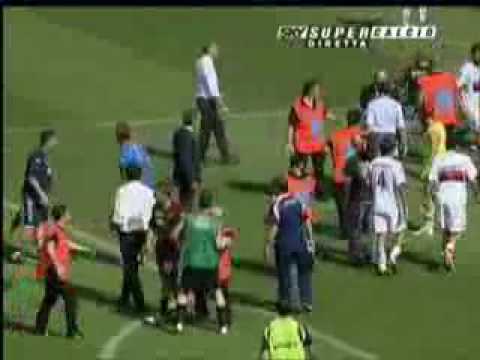 Torino   Genoa   Fine Partita   Rissa in Campo
