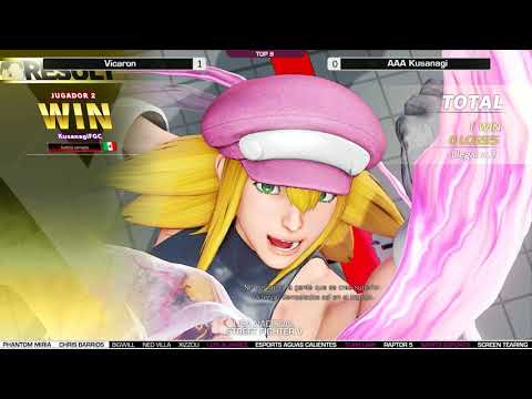 Vicaron (Urien) Vs Kusanagi (Sakura)