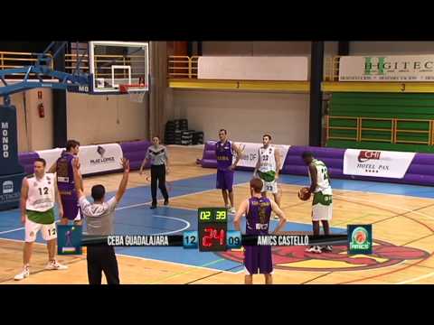 Adecco Plata Jornada3 CEBA Guadalajara 57 Vs 50 Amics Castello partido