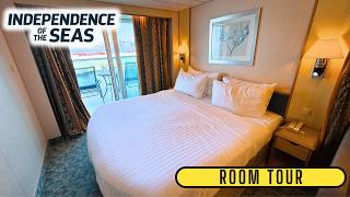 Royal Caribbean Independence of the Seas Oceanview Balcony Cabin Full Tour