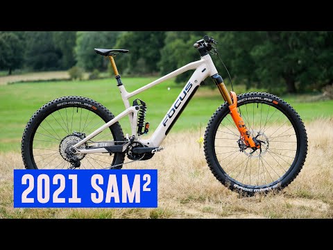 2021 Focus Sam2 First Look - A LONG reach LONG travel ebike!