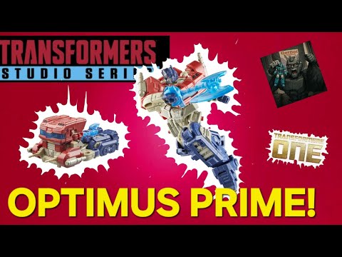 Transformers One Studio Series Optimus Prime - GotBot True Review NUMBER 1318