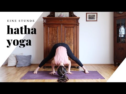 Komplette Hatha Yogastunde | Yoga Vidya Grundreihe mit Variationen | 60 Minuten Yoga