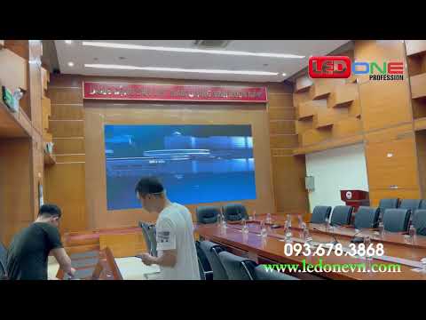 Tổng Công Ty Hóa Chất Mỏ Hà Nội | VINACOMIN | Ledone thi công gói thầu dự án màn hình Led P2 - 15m2