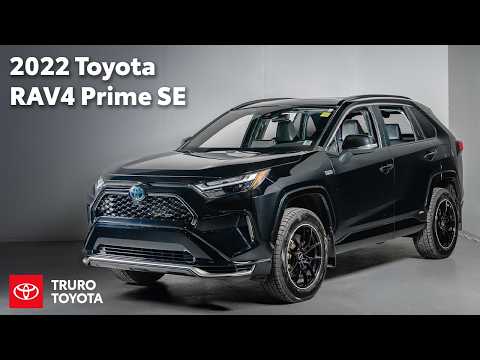 2022 Toyota RAV4 Prime XSE AWD in Black for sale at Truro Toyota in Truro, NS