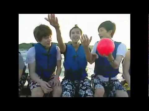 [ENG] 111030 Super Junior M - JetSki + Banana Boat + Evil Magnae @ Celebrity Tour Guide
