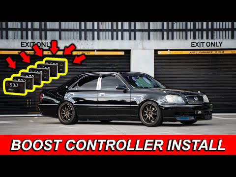 Installing a GFB BOOST CONTROLLER onto the TOYOTA CROWN JZS171!