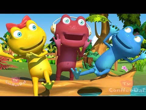 Chú Ếch Con - Nhạc thiếu nhi - hoạt hình chú ếch con vui nhộn