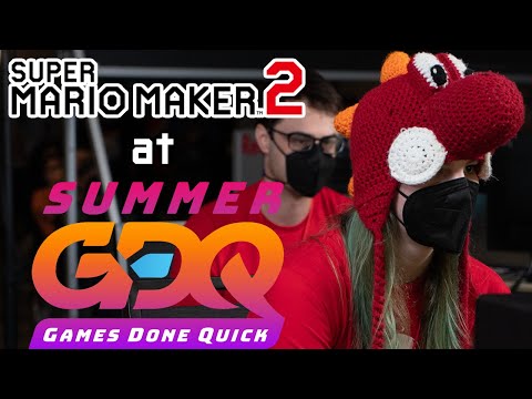 We Raced Mario Maker 2 at SGDQ 2022! (ft. TanukiDan)
