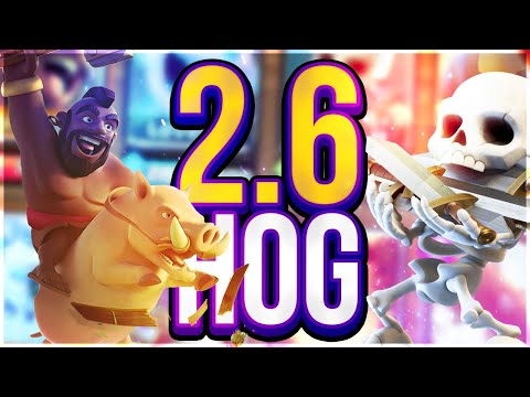2.6 Hog Cycle Still OP!? Beat Elixir Golem every time with this deck!