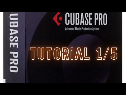 Cubase Pro 8.5 Tutorial-Reihe 2022|SCHRITT für SCHRITT Anleitung für einen SCHNELLEN EINSTIEG|1/5