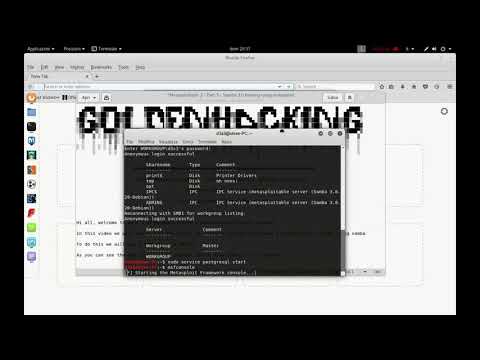 Metasploitable 2 Part 3 Hack Samba Service Using Metasploit