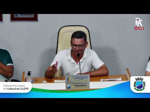 Transmissão ao vivo de Câmara Municipal de Cafezal Do Sul - PR