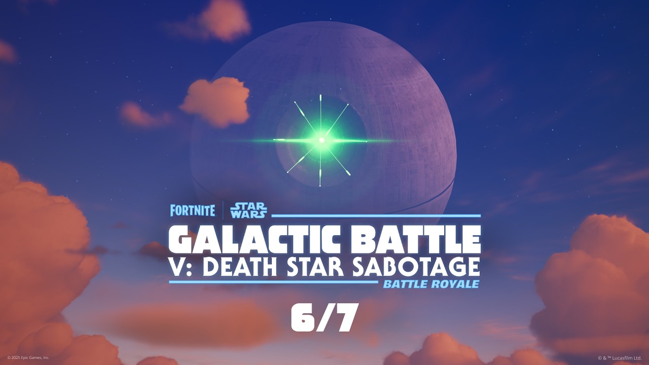 The Final Showdown: Death Star Sabotage | Fortnite Galactic Battle Gameplay Trailer - YouTube