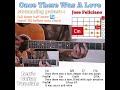 Once There Was A Love Jose Feliciano Guitar Chords W Lyrics Strumming Tutorial