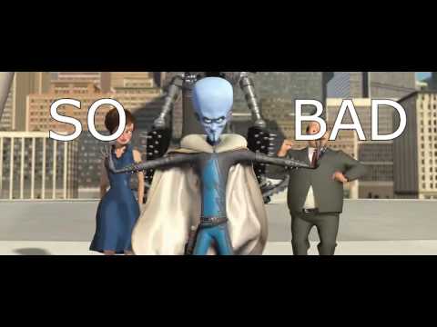 En Billig Blå Mand På Strøget - (Megamind)