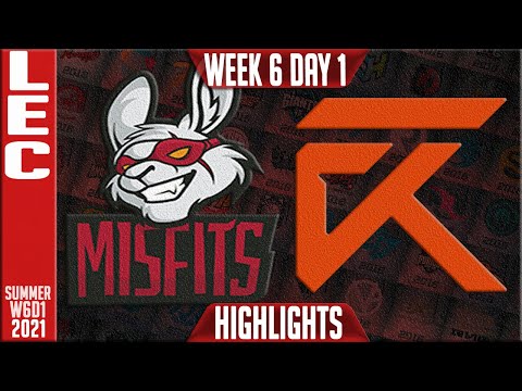 MSF vs XL Highlights | LEC Summer 2021 W6D1 \ Misifts Gaming vs Excel