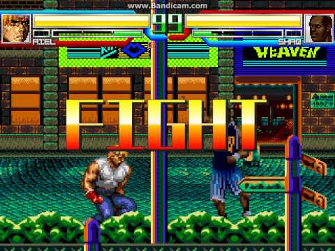 Axel Stone vs. Shaq | MUGEN