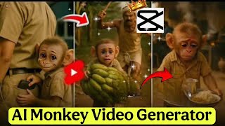 Rio Films Jaisa Ai Monkey Video Kaise Banaye | 100% Free Ai Monkey Video Generator | #ai 