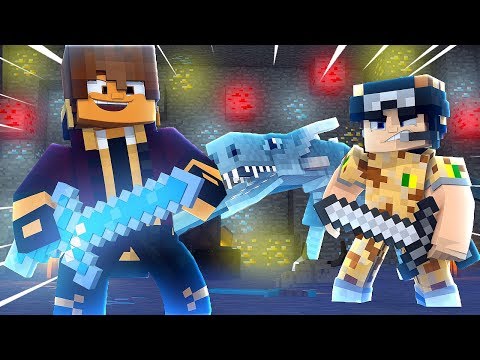 Minecraft Mundo dos Dragões, MEU 1º OVO DE DRAGÃO DE GELO! #19