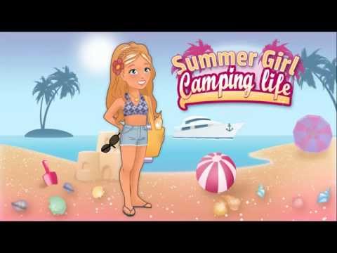 Summer Girl Game : Camping Lif Video