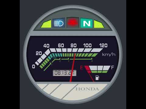 Honda Retro Speedometer Watch