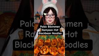 Download lagu Paldo Bibimmen Ramyeon Hot Blackbean Noodles & Ramen Mukbang mp3