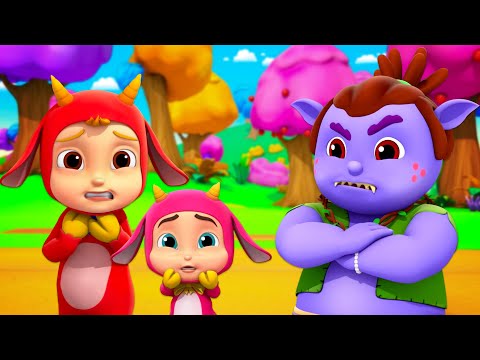 Three Billy Goats Gruff + More Cartoon Stories and Kids Songs