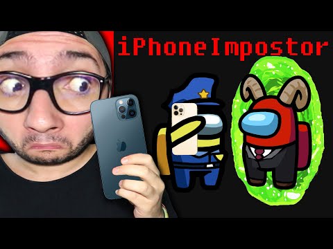 AMONG US MA MI FINGO IMPOSTORE per UN IPHONE 12 *HACK*