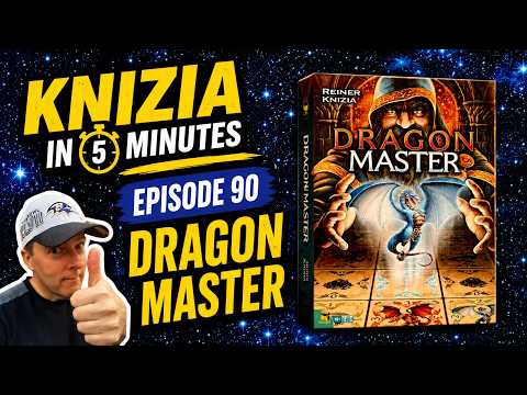 Knizia in Five Minutes. Episode 90 Dragon Master