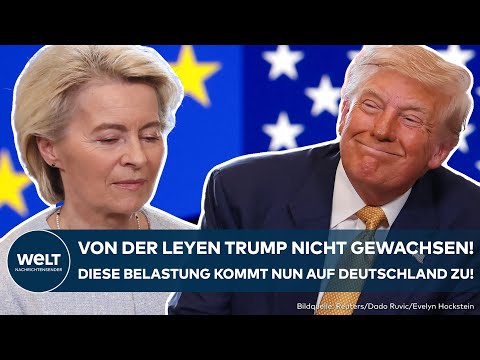 ZÖLLE: Deal ist da – aber EU zieht den Kürzeren? Das hat von der Leyen für Europa herausgehandelt