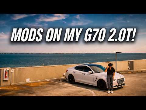 MODS ON MY 2019 GENESIS G70 2.0T